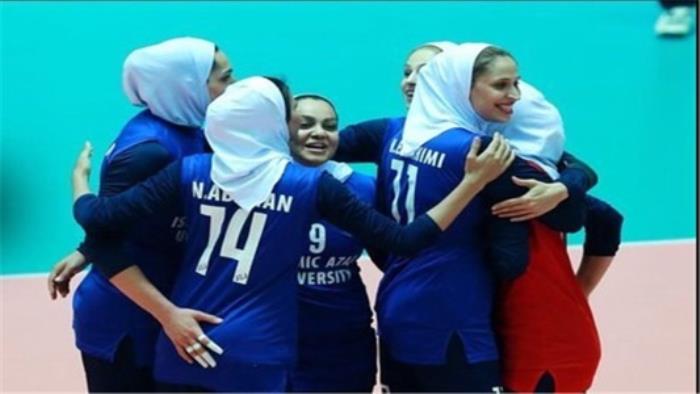 شکست دختران والیبالیست ایران 